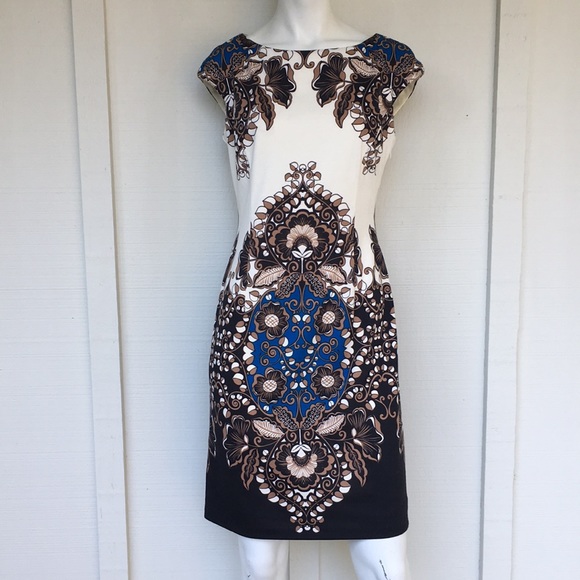 Maggy London Dresses & Skirts - SOLD MAGGY LONDON- size 6 pattern dress
